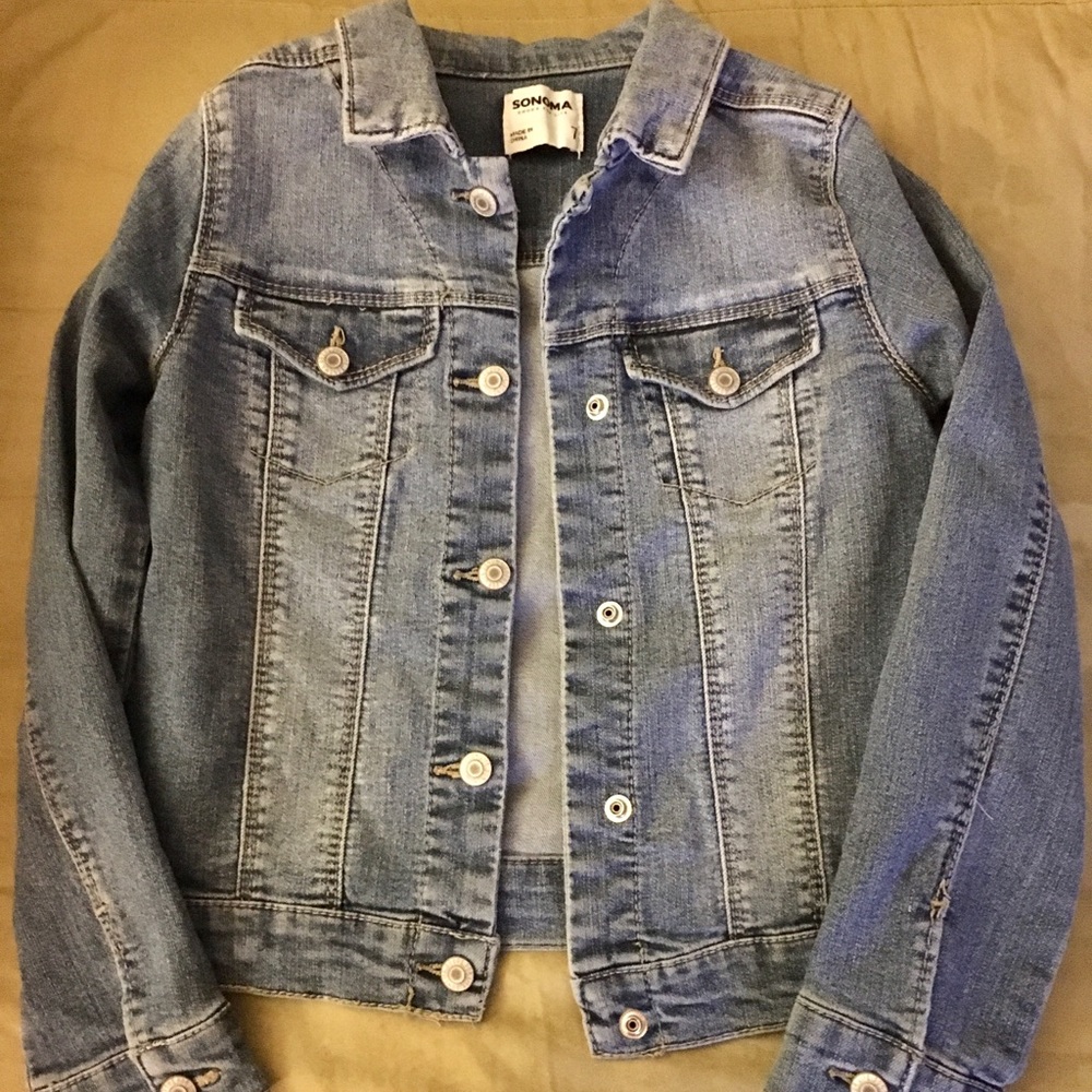 Girls Denim Jacket by Sonoma